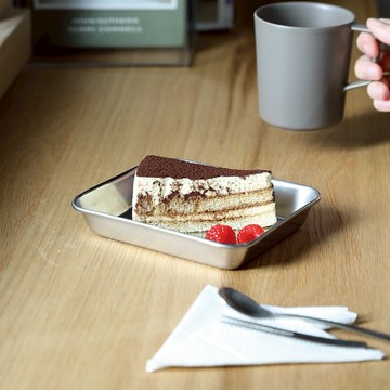 日本 霜山 日製304不鏽鋼長形抗菌托盤-XS-3入