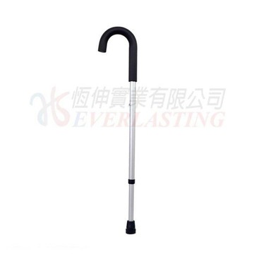 海夫健康生活館 恆伸醫 療用手杖(未滅菌) 鋁合金單手拐杖 泡棉彎型握把(ER2021-2)