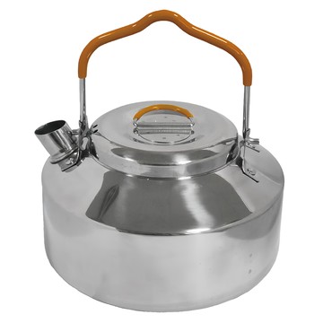 TREEWalker 304不鏽鋼露營煮水壺 800ml 輕巧大容量  1個  銀色