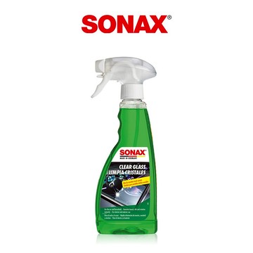 SONAX 玻璃除油膜劑500ml 無磷溫和強效款 車內 居家皆可使用 不傷隔熱紙 德國原裝 台灣總代理 玻璃清潔劑