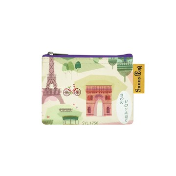 Sunny Bag - 零錢包-巴黎印象