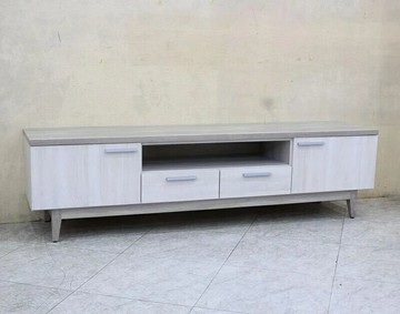 【歐風別館】雲朵六尺雪松灰橡雙色電視櫃【北歐風~基隆至台中免運費】