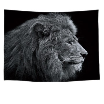 【橘果設計】獅子王 送燈串 掛毯掛布 背景布 直播拍照背景 道具拍攝 布景 門簾裝飾 牆壁布景 居家裝飾 拍照背景布