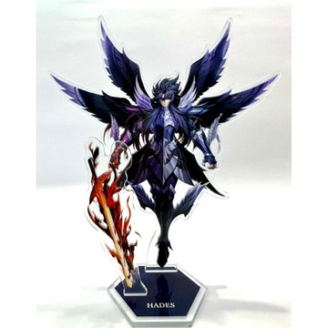 星矢TOY 日本原裝 車田正美工作室 官方正版商品 聖鬥士星矢 壓克力立牌  冥王 哈帝斯