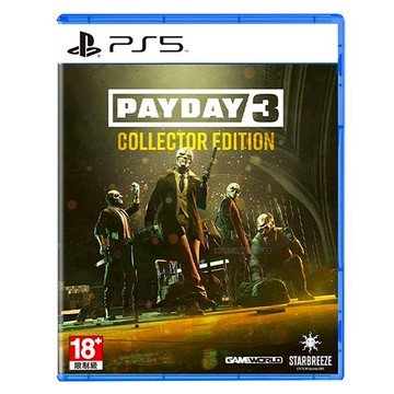 PlayStation 遊戲片 PS5 PayDays 3 一般版 18歲以上  單一商品
