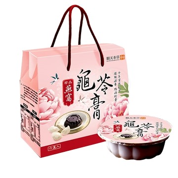 [順天本草] 燕窩龜苓膏 6盅/盒