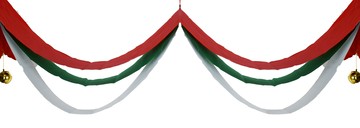 200cm聖誕佈置拉旗，聖誕節/聖誕樹/聖誕佈置/聖誕掛飾/裝飾/會場佈置/材料包/布旗，X射線【X294952】