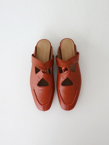 Twist Bloafers Red Brick