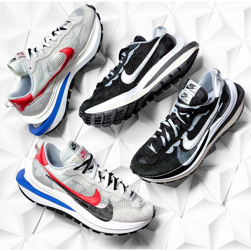 Sacai x Nike Vaporwaffle 白紅黑白CV1363-100 CV1363-001 IMPACT推薦