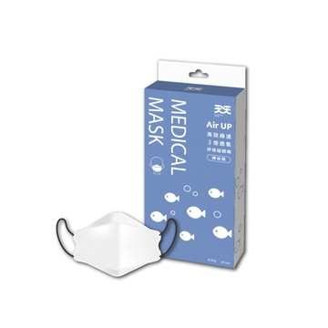 【天天】韓版魚型醫用口罩,兒童款 20入/盒 (2色可選)