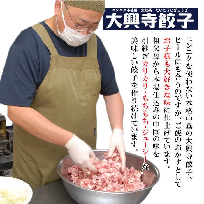 ゴロゴロ肉たっぷり 肉餃子 大興寺餃子 2kg 100個 選べる 水餃子 焼き餃子 ニンニク不使用 冷凍 大分県産 送料無料 お取り寄せ