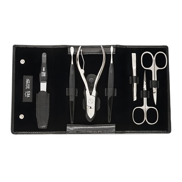 YES 德悅氏 真皮修容7件組  1組  黑色