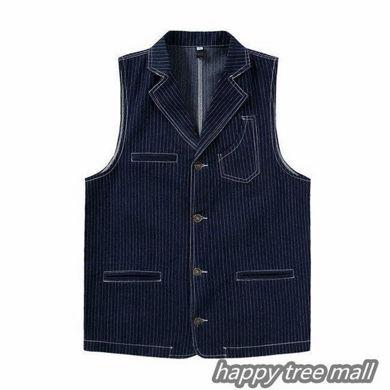 ベスト メンズ ストライプ ベスト カジュアル 人気 新品 メンズベスト ストライプベスト メンズファッション 通販 Lineポイント最大0 5 Get Lineショッピング