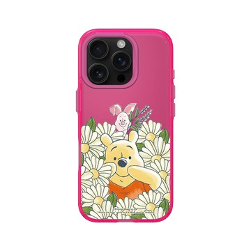 iPhone 16 Pro Clear 粉漾桃 - 迪士尼-小熊維尼 Disney Winnie The Pooh - 小豬和維尼