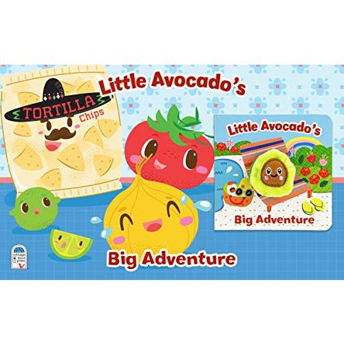 Little Avocado's Big Adventure (Finger Puppet Board Book)