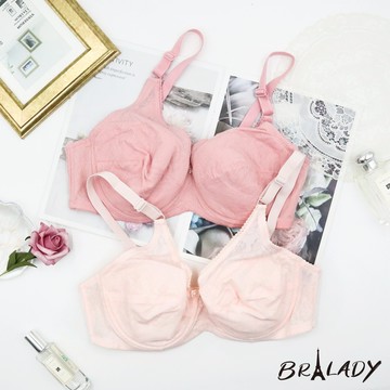 波蕾妮｜親膚絲棉薄杯 36-44大尺碼 D E薄杯內衣【M2618】大罩杯 薄軟罩杯 包覆 自然胸型