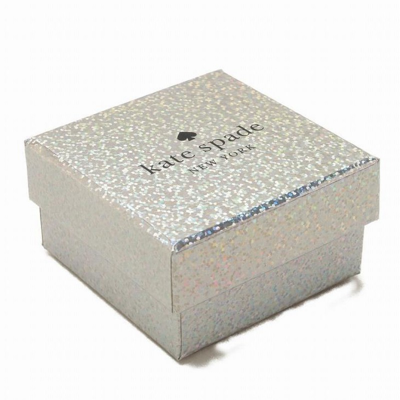 【新品未使用】kate spade パヴェ ハートピアス(箱、保存袋付) KF234_250