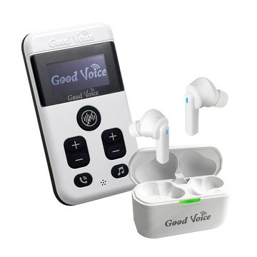 【Good Voice】歐克好聲音 數位輔聽器 第二代 真無線耳機款 白色 GV-SA0360【H1HA1233WHT0000】