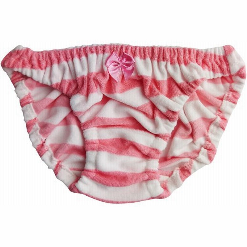 しましまパイルボーダーショーツ レディース インゴムローライズタイプ リボン付き 小さい パンツ パンティ メール便 通販 Lineポイント最大0 5 Get Lineショッピング