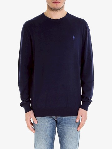 Cotton sweater with logo - POLO RALPH LAUREN - gender_Man