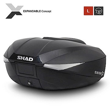 SHAD SH58X 後行李箱置物箱漢堡箱
