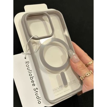 歐克里里無線磁吸蘋果15/14promax手機殼iPhone13膚感11/12潮男女