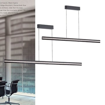 簡約現代橫式吊燈 41-21311、21312