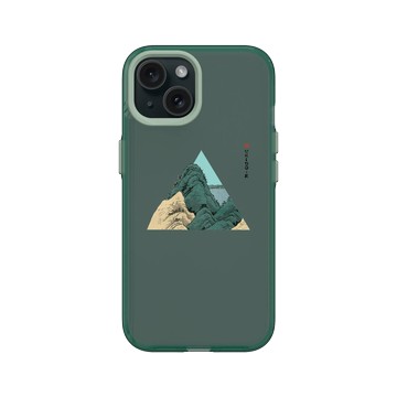 iPhone 15 Clear 憂墨綠 - Turning Japanese / 東方物語 - 山海