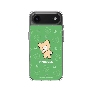 iPhone Air Clear Case（相機按鈕） 透明 - Pink & Ven - Ven