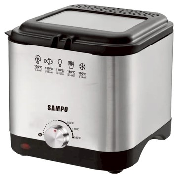 SAMPO 聲寶 輕巧快速油炸鍋 2.1kg 1.5L  TG-LA09C