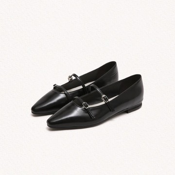 PRE-ORDER 韓國人手製 MACMOC Samanda 平底鞋 Black