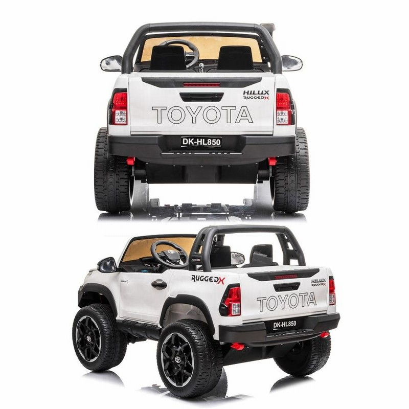 4WD 乗用玩具乗用ラジコン トヨタ ハイラックス 2人乗り 楽天市場】史上最強の4WD 乗用玩具乗用ラジコン TOYOTA HILUX