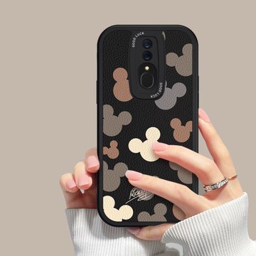 適用OPPOA9手機殼彩色卡通A5高級感男女新款A11X套情侶K10Pro潮牌A7/K9S創意硅膠K11/K12/A9全包網紅新品K3A8