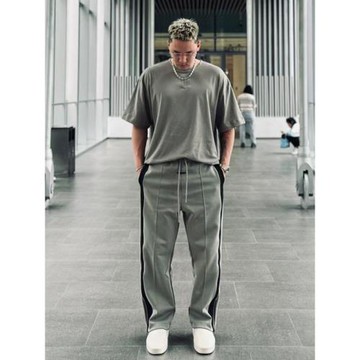 【過驗品質】2ZHE FOG ESS長褲聯名運動褲寬松休閑褲essentials潮