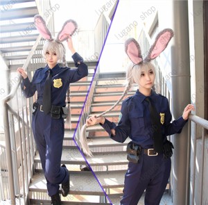 ディズニー ズートピア Zootopia ジュディホップス Judy 風 ハロウィン コスチューム コスプレ衣装 ウィッグセット 通販 Lineポイント最大1 0 Get Lineショッピング