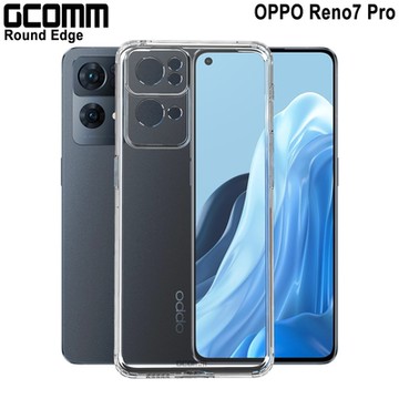 GCOMM OPPO Reno7 Pro 清透圓角防滑邊保護套 Round Edge