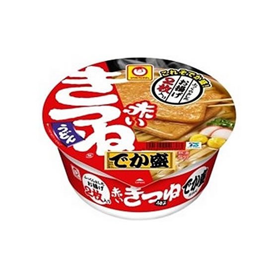 東洋水産 マルちゃん 赤いきつねうどん でか盛 136g (東)