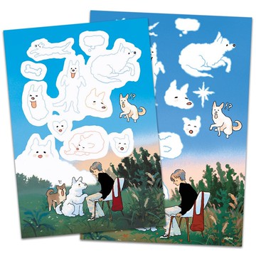 這小傢伙是個騙子！ | NOMA | 韓國插畫藝術貼紙 | 水彩畫