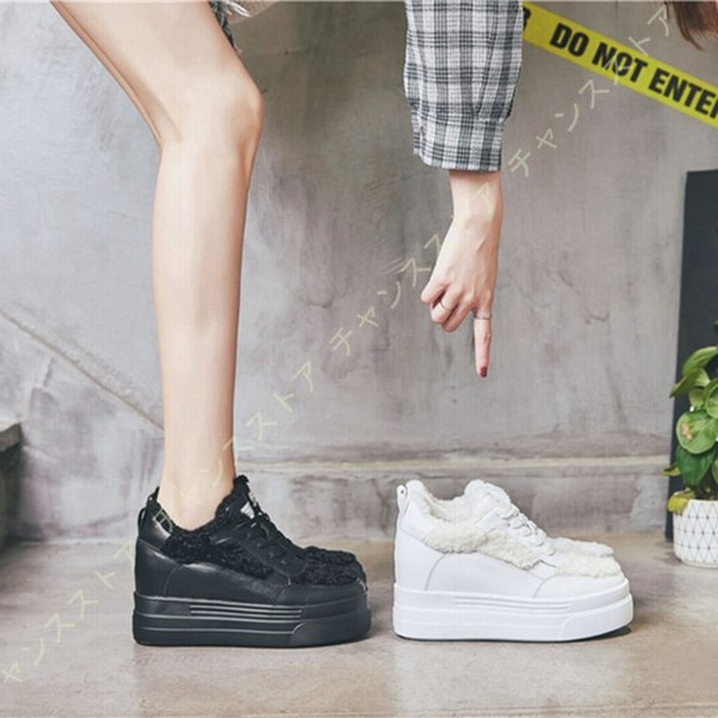 スニーカー ハイカット ローカットスニーカー レディース インヒール 厚底 インソールスニーカー プラットフォーム 厚底 厚底スニーカー レースアップ 通販 Lineポイント最大0 5 Get Lineショッピング