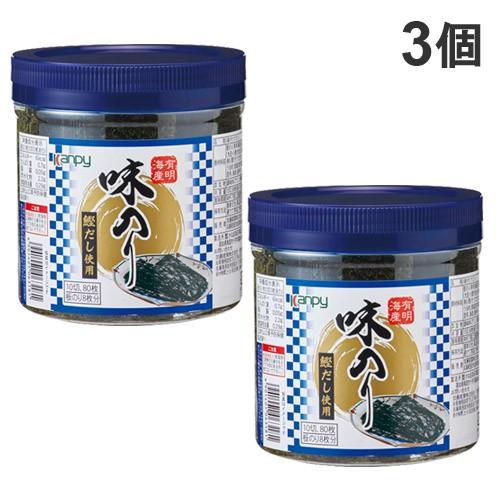 カンピー 有明産 卓上味のり 10切80枚入×3個