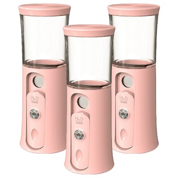 小麥購物 隨身噴霧器 G134 粉色 滑蓋款  45g  3個