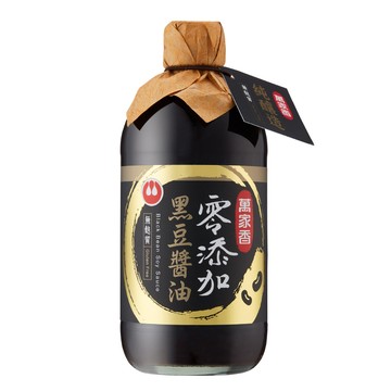 萬家香 零添加黑豆醬油450ml
