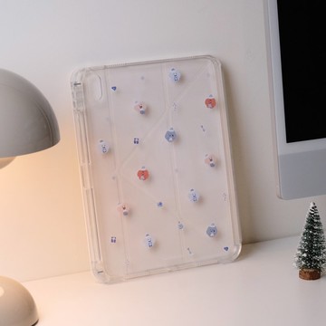 心情平板保護套 滑軌可拆Y折 喜怒哀樂 iPad保護套 平板套 平板殼