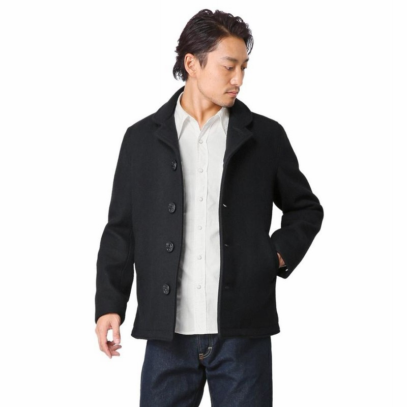 Amazon | [ショット] 740 ウール ダブル ピーコート オックス
