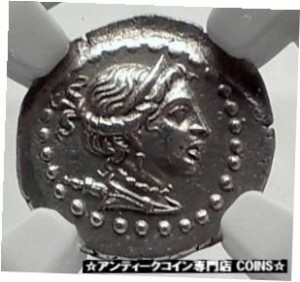 アンティークコイン コイン 金貨 銀貨 MASIKYTES LYCIA for LYCIAN LEAGUE Ancient Silver Greek Coin ARTEMIS NGC i65208