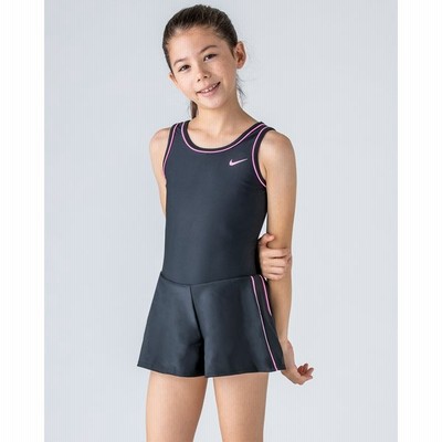 スクール水着 ワンピース キュロット付 キッズ 女の子 ジュニア 子供用 スイムウェア ナイキ Nike Girls キュロットワンピース 1 160 12 返品不可 通販 Lineポイント最大get Lineショッピング