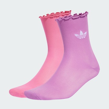 【adidas 愛迪達】 中筒襪 2 雙入 男/女 - Originals IX7650