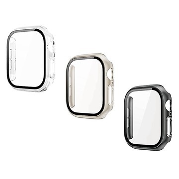 【蝦皮直營】Apple Watch 硬殼+鋼化膜手錶保護殼 適用7/8/9/10/Ultra 蘋果 保護 殼 現貨