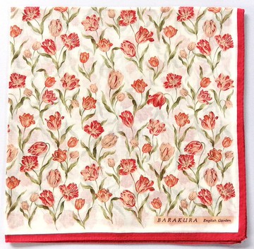 Barakura English Garden 復古方巾 19.5 x 19 英吋