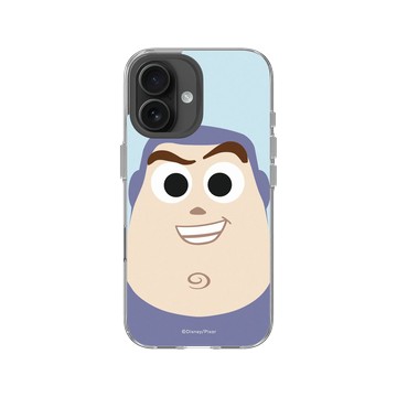 iPhone 16 Clear Case（相機按鈕） 透明 - 迪士尼-玩具總動員 Toy Story - 大臉巴斯光年
